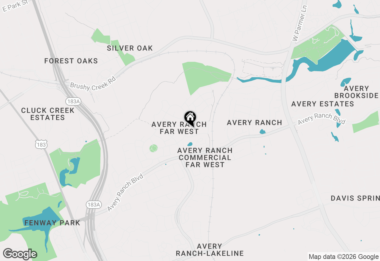 Map of 14620 Springs Edge Dr, Austin, TX 78717