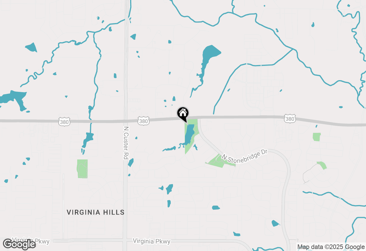 Map of 8301 W University Drive, Mckinney, TX 75071