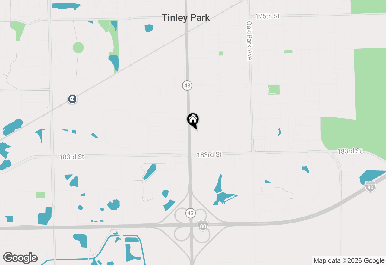 Map of 18145 Harlem Avenue, Tinley Park, IL 60477