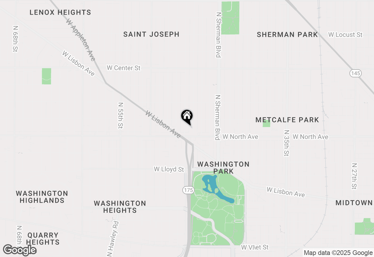 Map of 2336 N 47th St, Milwaukee, WI 53210