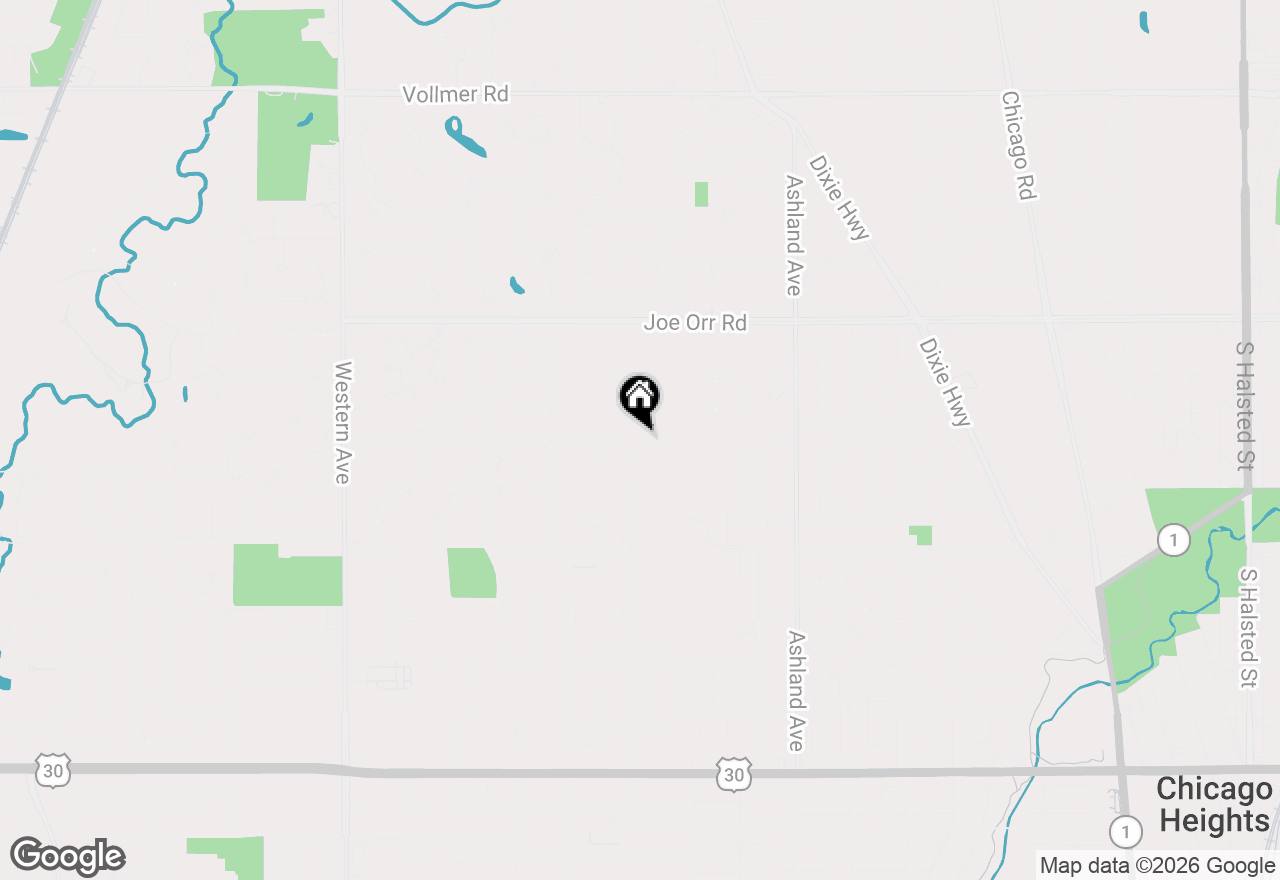 Map of 495 8th Street, Chicago Heights, IL 60411