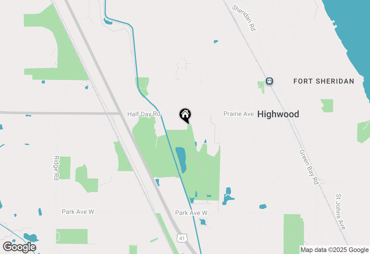 Map of 2514 Hidden Oak (lot 9) Circle, Highland Park, IL 60035