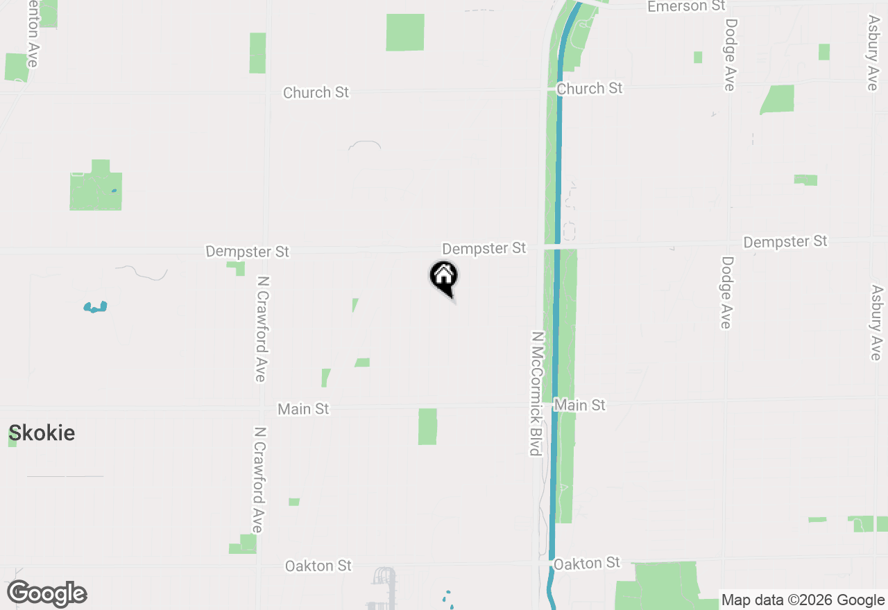 Map of 8635 Drake Avenue, Skokie, IL 60076