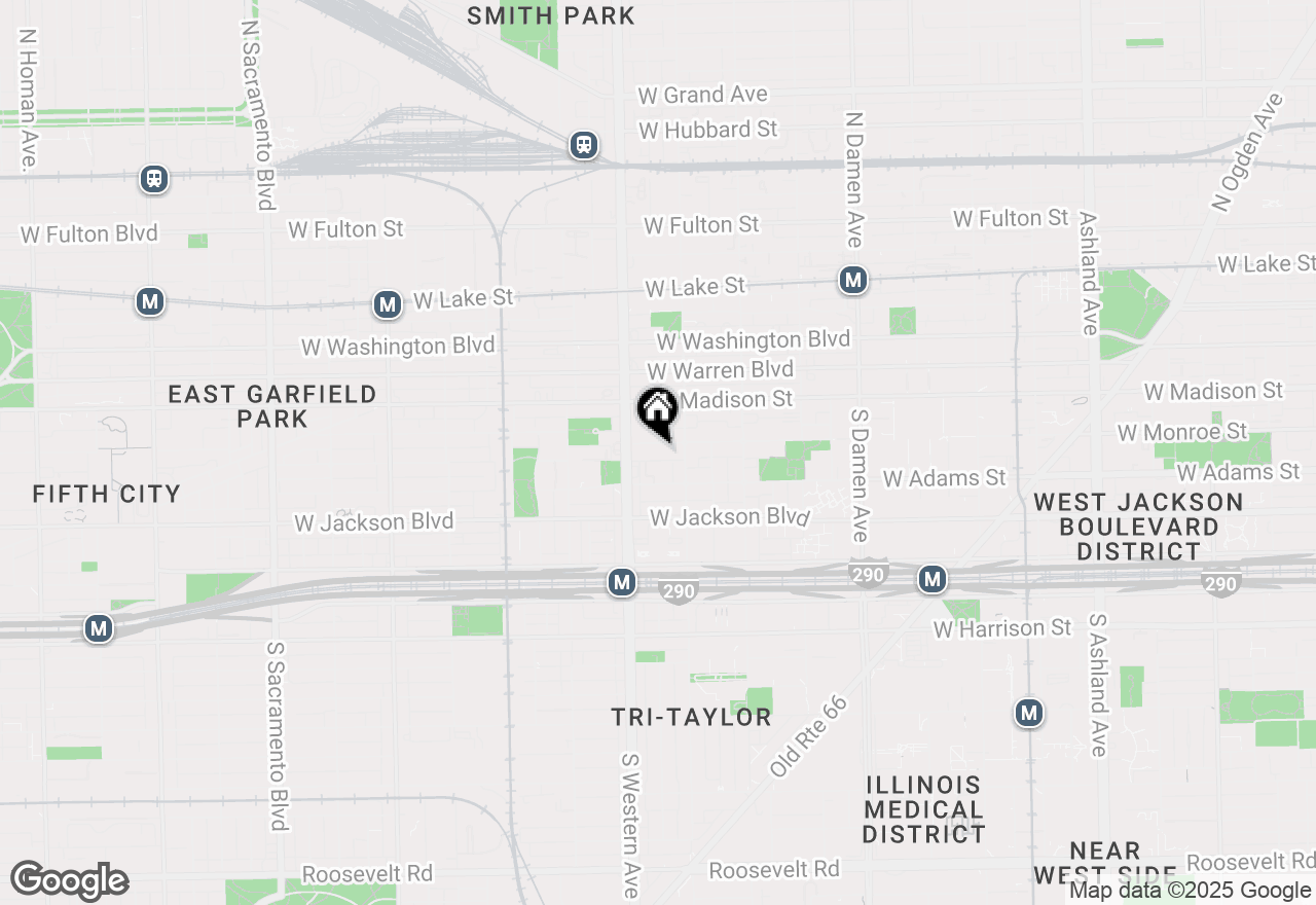 Map of 2329 W Monroe #1E, Chicago, IL 60612