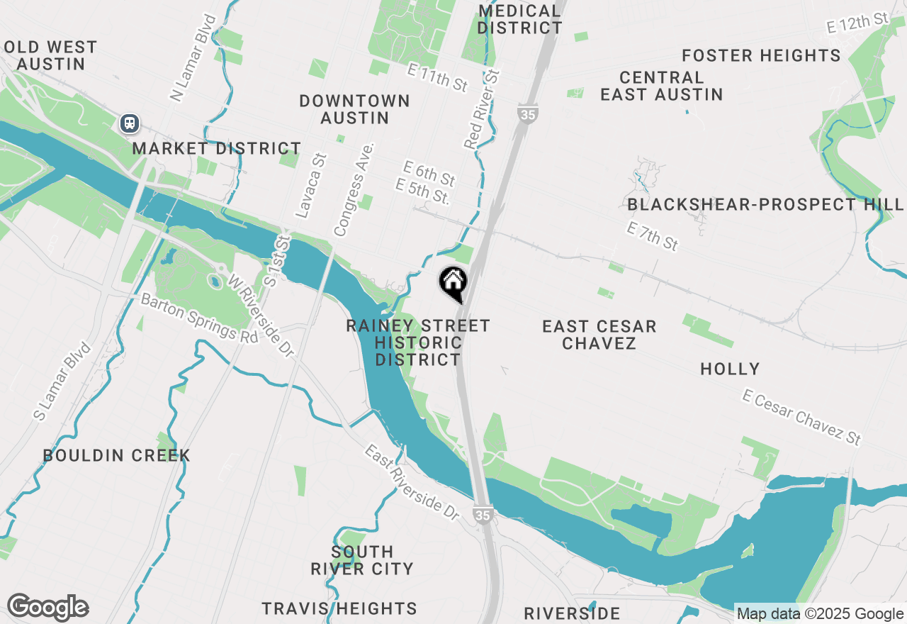 Map of 84 East Ave #2806, Austin, TX 78701