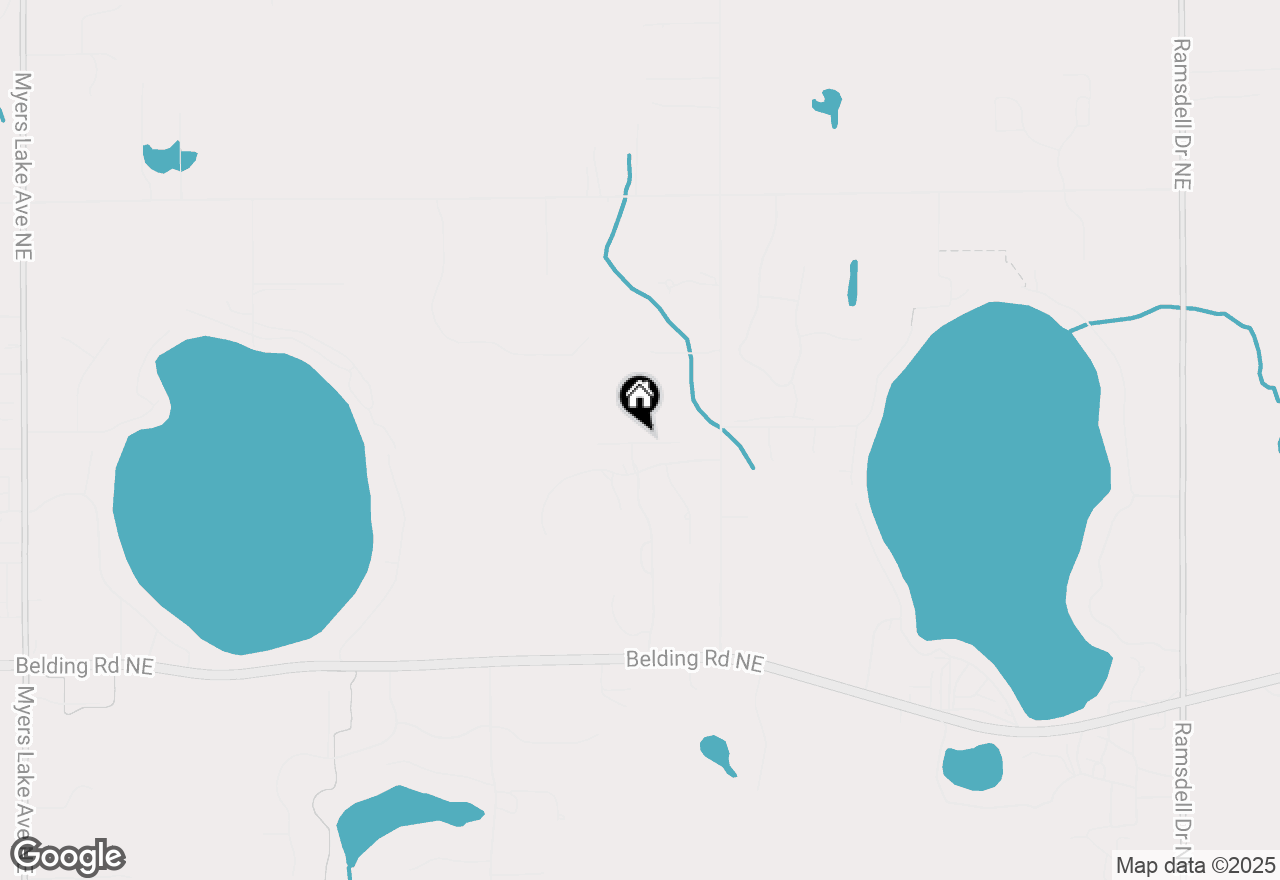 Map of 7855 Woodhurst Drive Ne, Rockford, MI 49341