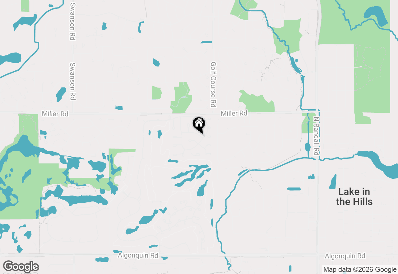 Map of 524 Camargo Club Drive, Lake In The Hills, IL 60156