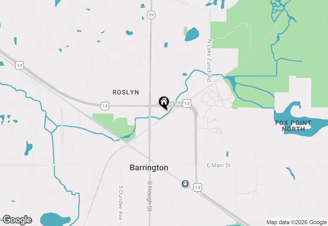 Map of 540 Shorely Drive #104, Barrington, IL 60010
