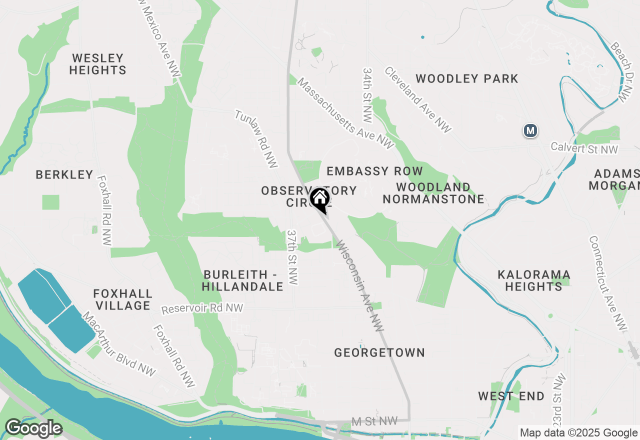 Map of 2134 Wisconsin Avenue Nw #3, Washington, DC 20007