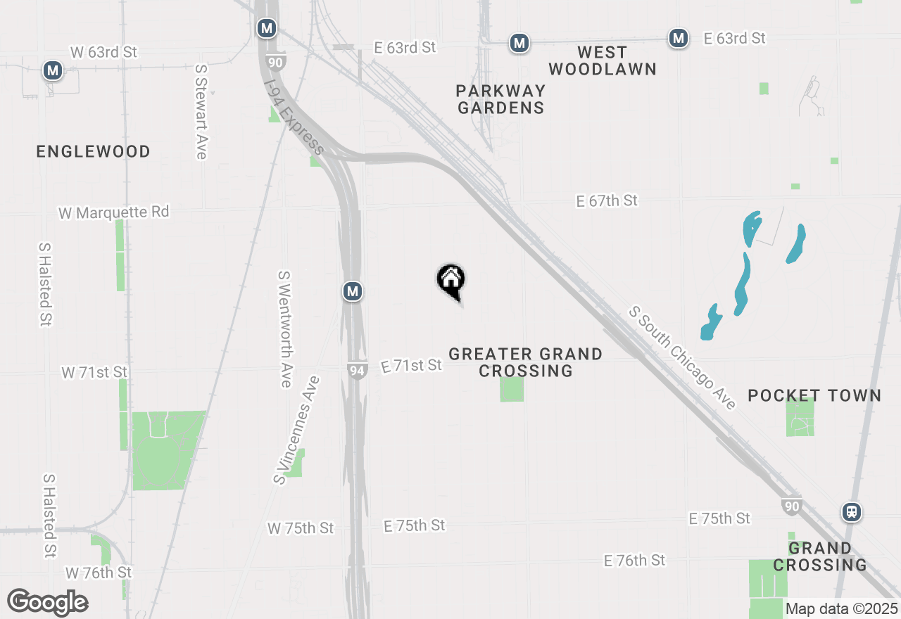 Map of 6939 S Indiana Avenue, Chicago, IL 60637