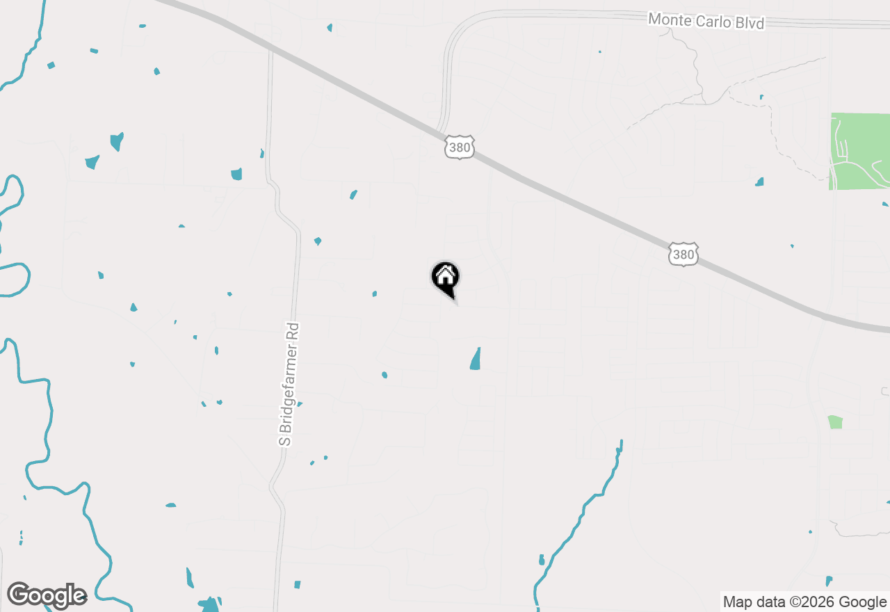 Map of 909 Elijah Lane, Mckinney, TX 75069