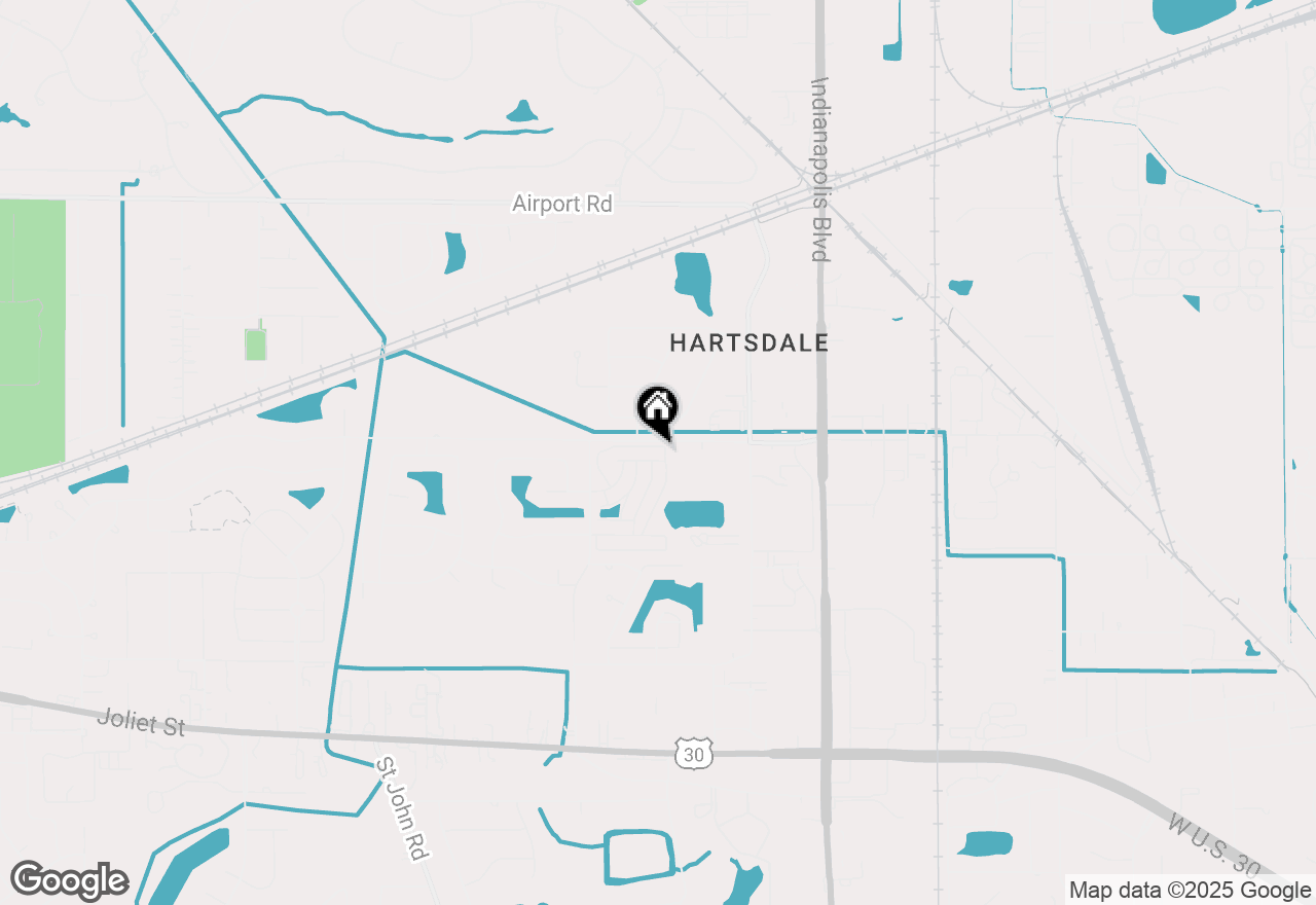 Map of 1036 Crimson Clover Way, Schererville, IN 46375