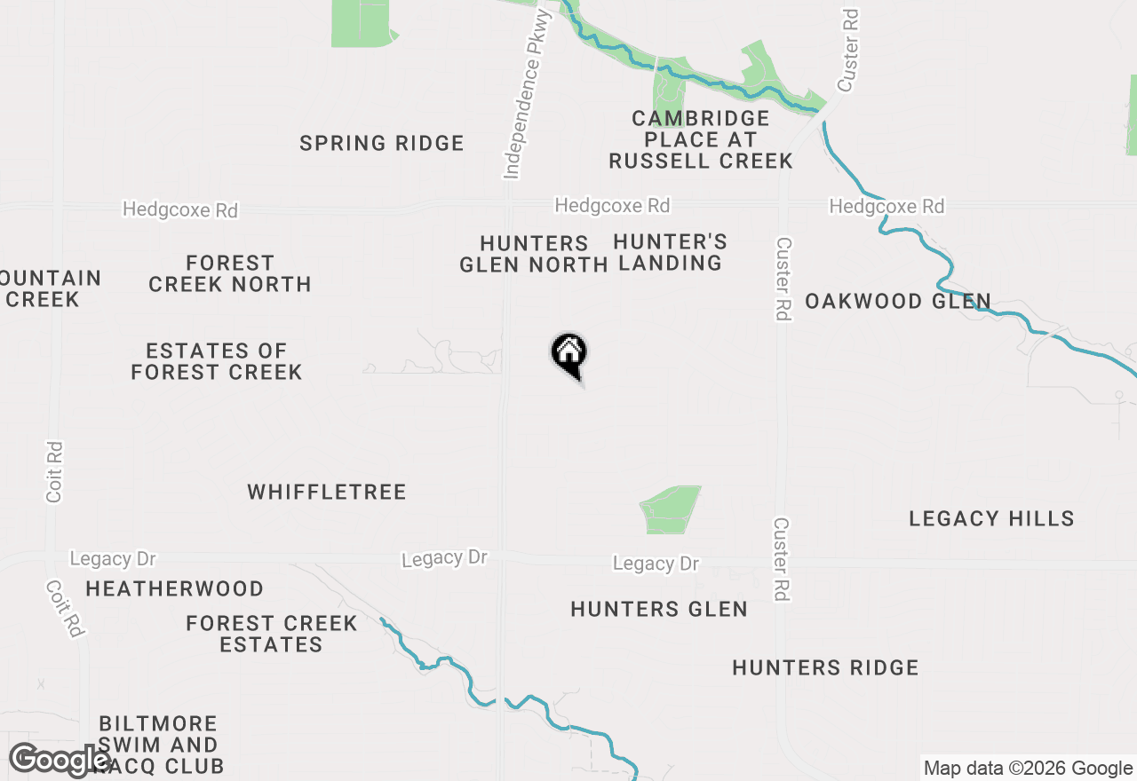Map of 2700 Trophy Drive, Plano, TX 75025