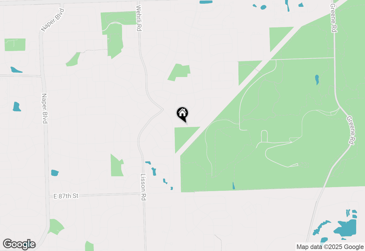 Map of 1847 Slippery Rock Road, Naperville, IL 60565