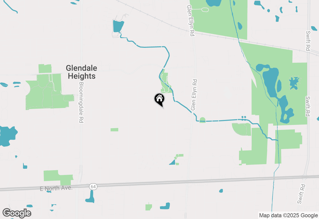 Map of 2N511 Pleasant Avenue, Glen Ellyn, IL 60137