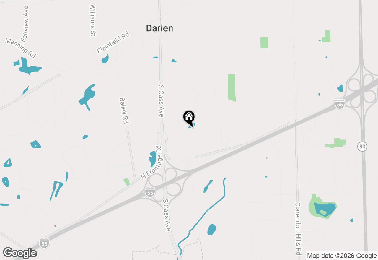 Map of 1052 Ripple Ridge, Darien, IL 60561