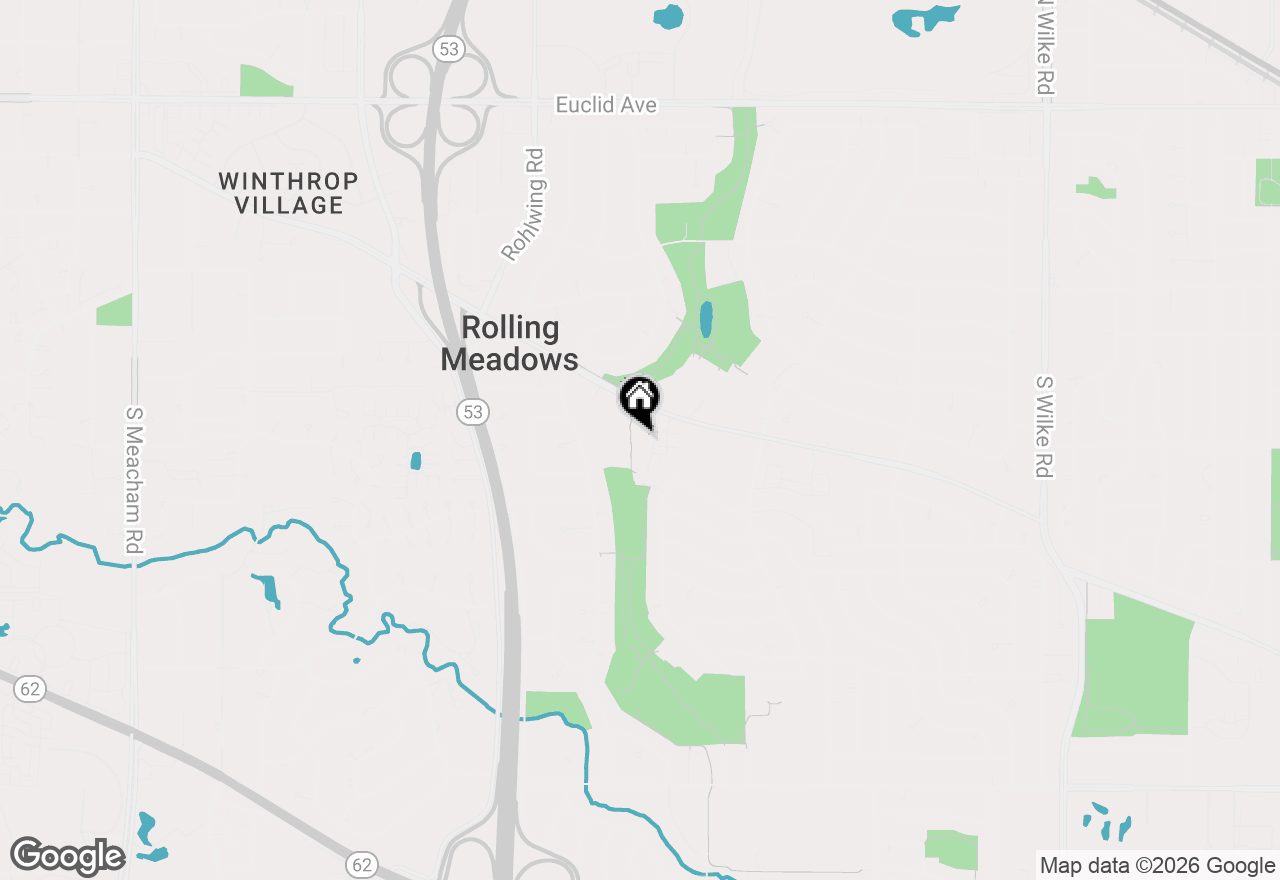 Map of 3265 Kirchoff Road #223, Rolling Meadows, IL 60008