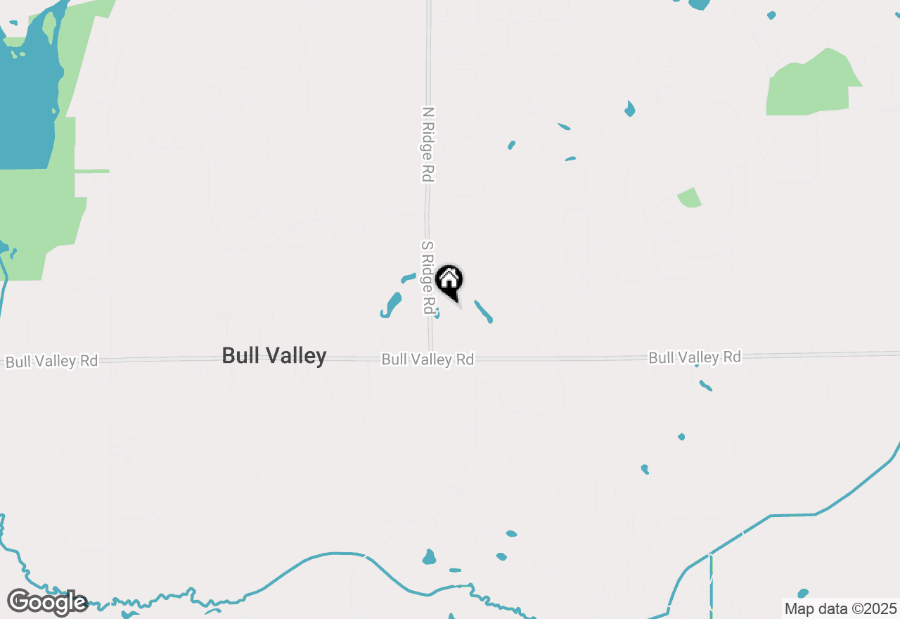 Map of 410 S Ridge Road, Bull Valley, IL 60050