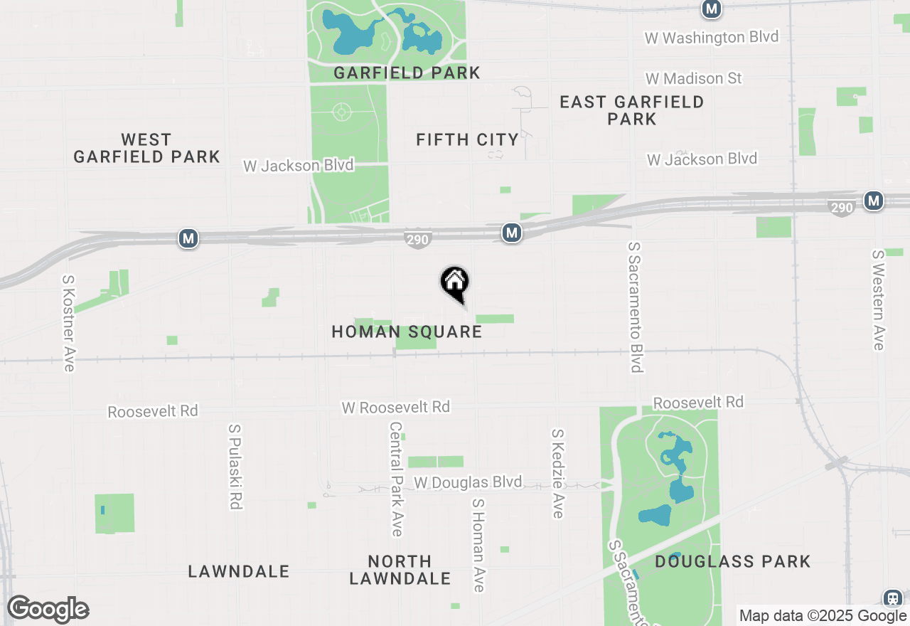 Map of 3427 W Polk Street, Chicago, IL 60624