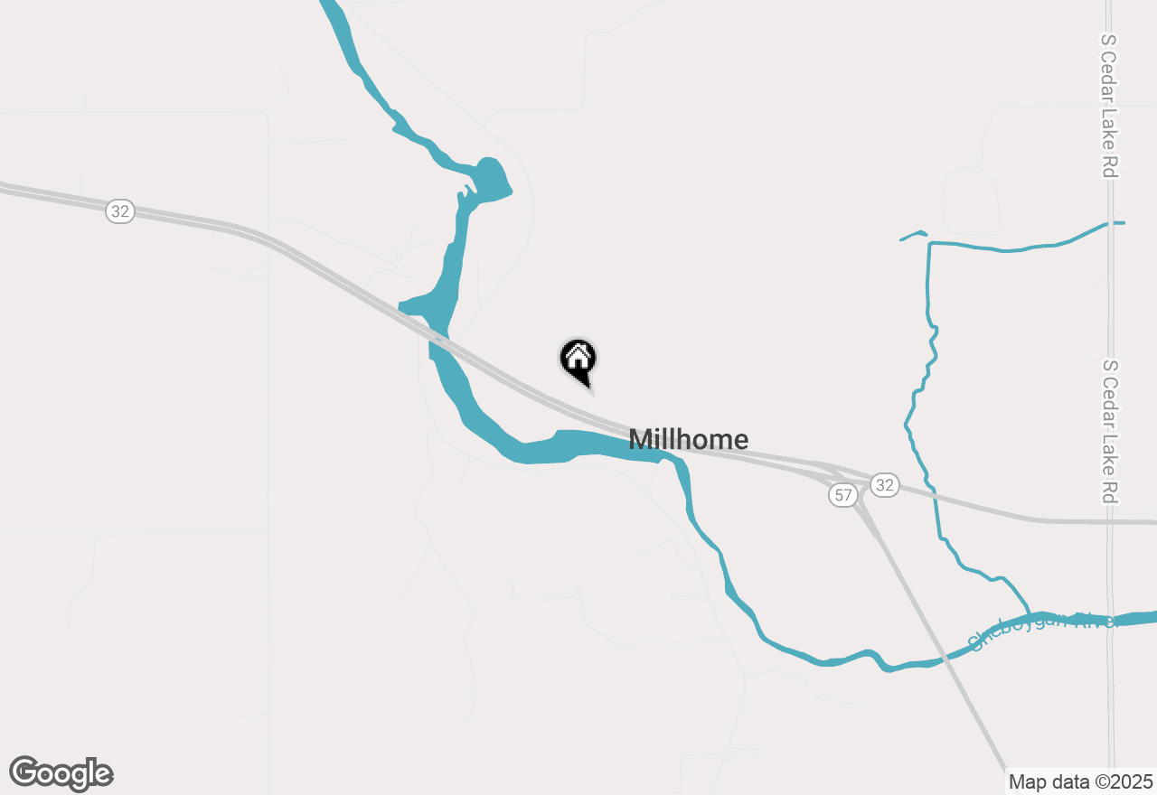 Map of 19940 State Highway 57, Kiel, WI 53042