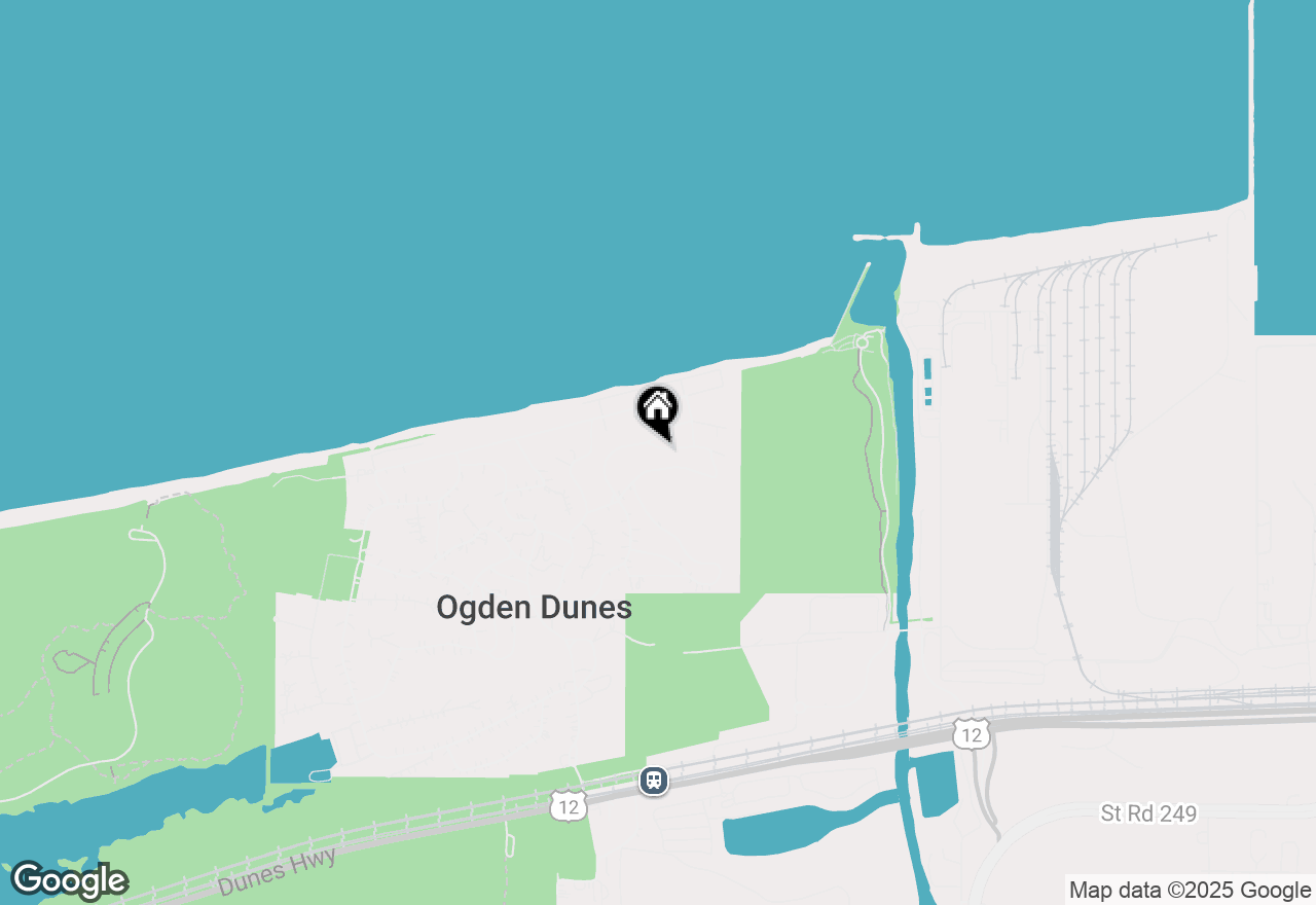Map of 21 Turret Road, Ogden Dunes, IN 46368