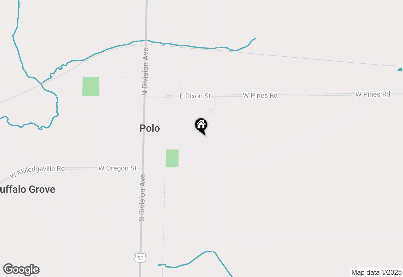 Map of 516 E Buffalo Street, Polo, IL 61064