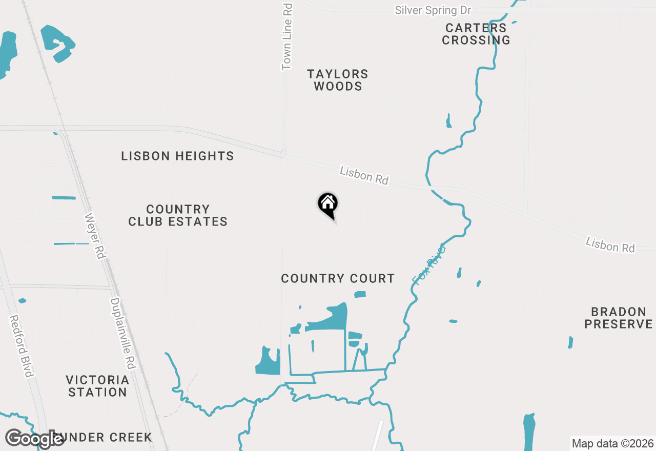 Map of N48 W21629 Martha Ln, Menomonee Falls, WI 53051