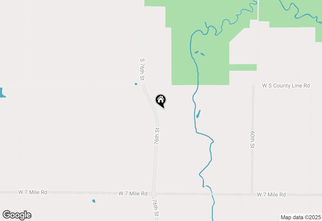 Map of 232 76th St, Franksville, WI 53126