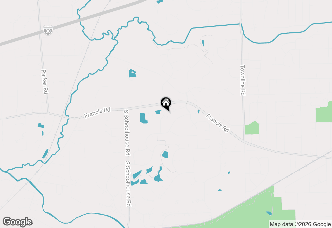 Map of 19604 Crested Butte Lane, Mokena, IL 60448