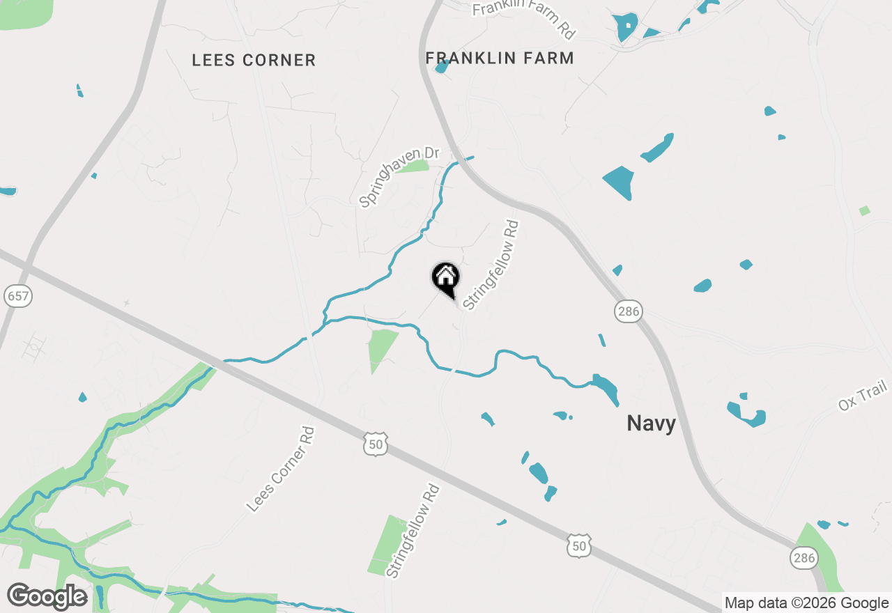 Map of 3723 Sudley Ford Court, Fairfax, VA 22033