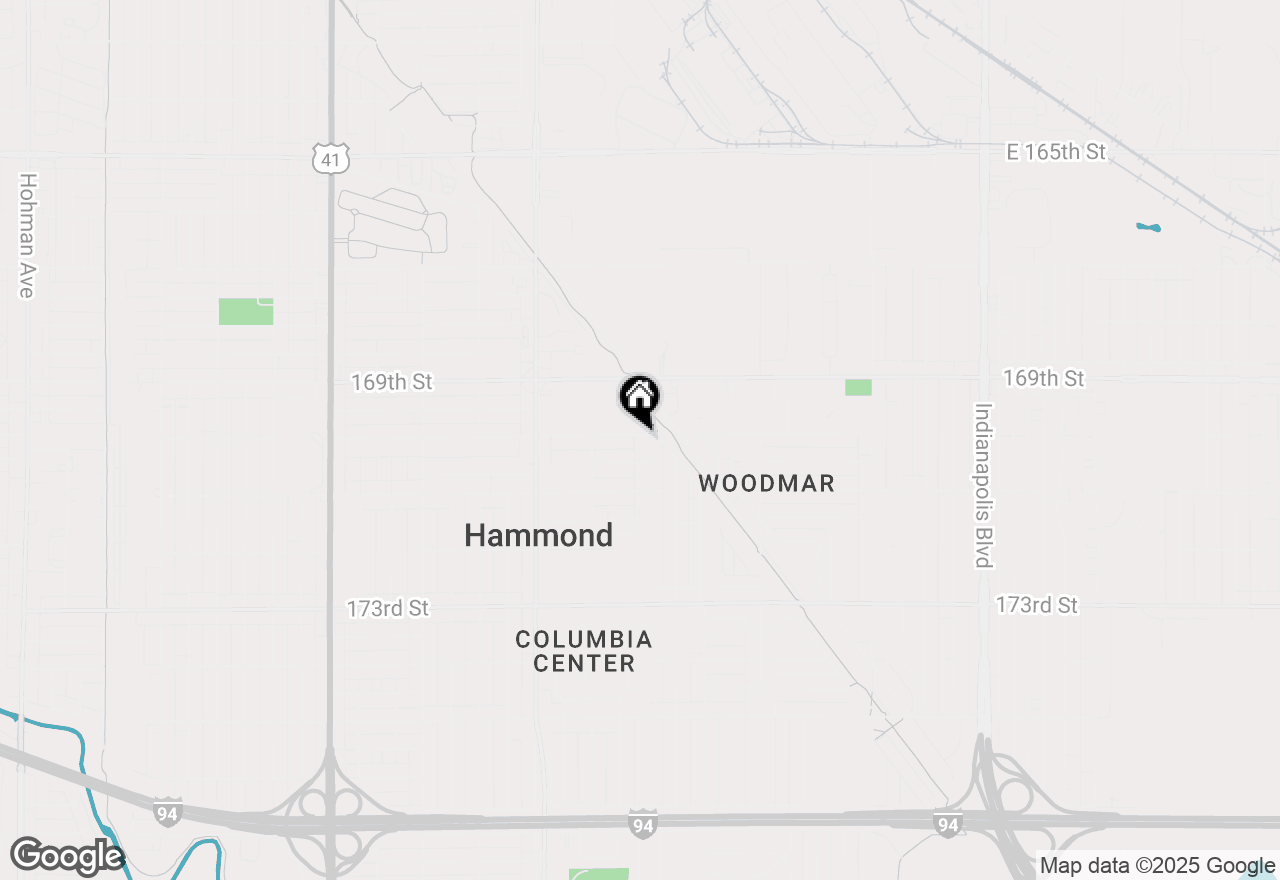 Map of 7004 Chestnut Avenue, Hammond, IN 46324