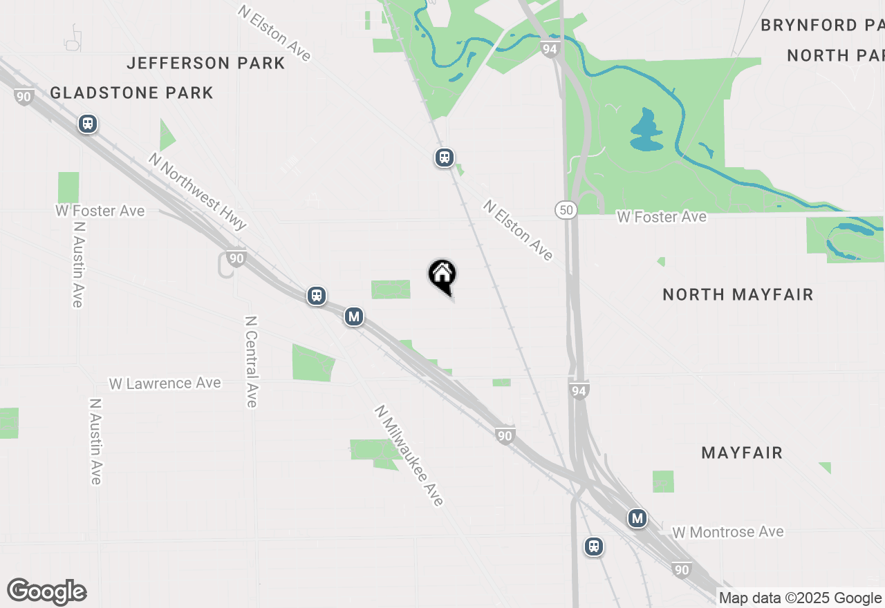 Map of 5111 W Argyle Street, Chicago, IL 60630