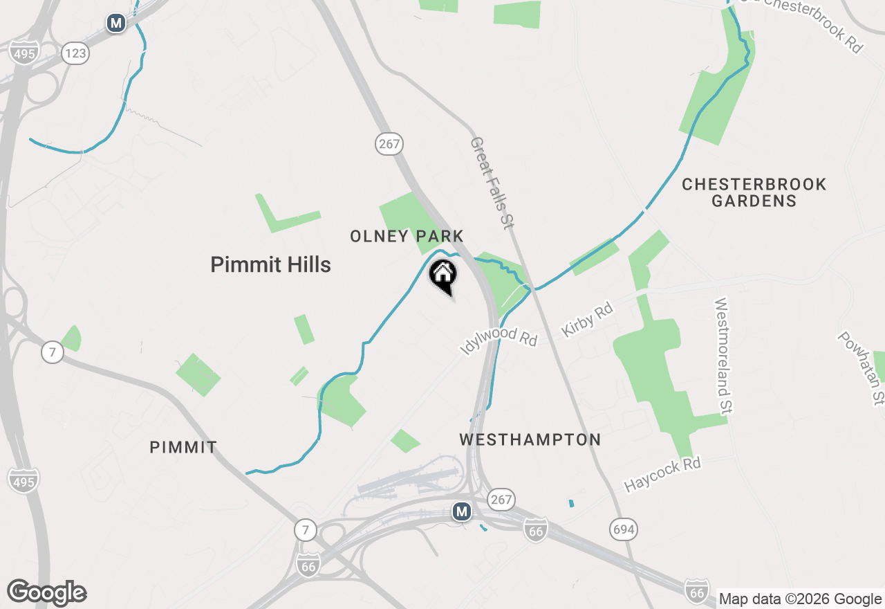 Map of 1913 Diplomat Court, Falls Church, VA 22043