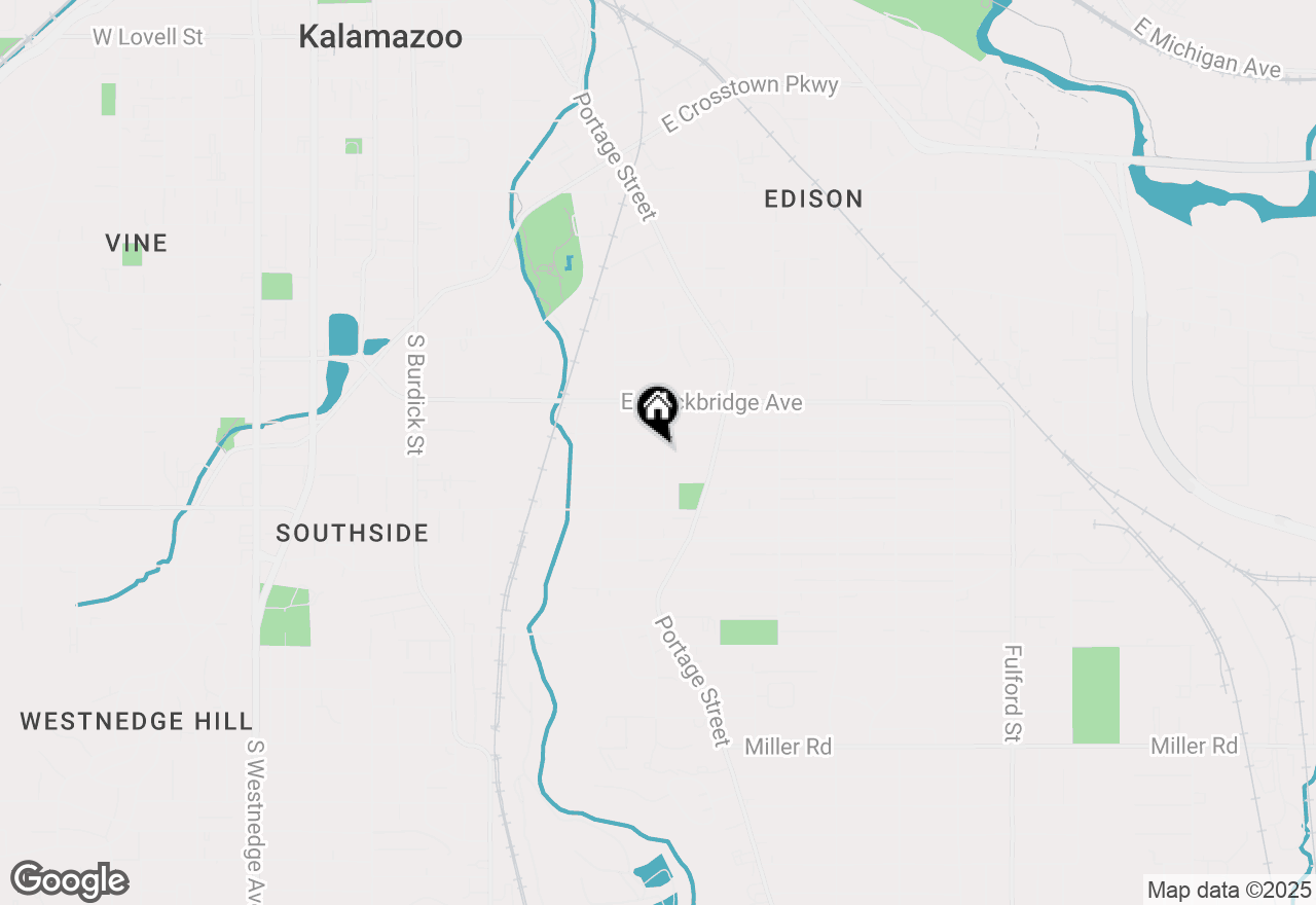 Map of 1518 Fair Street, Kalamazoo, MI 49001