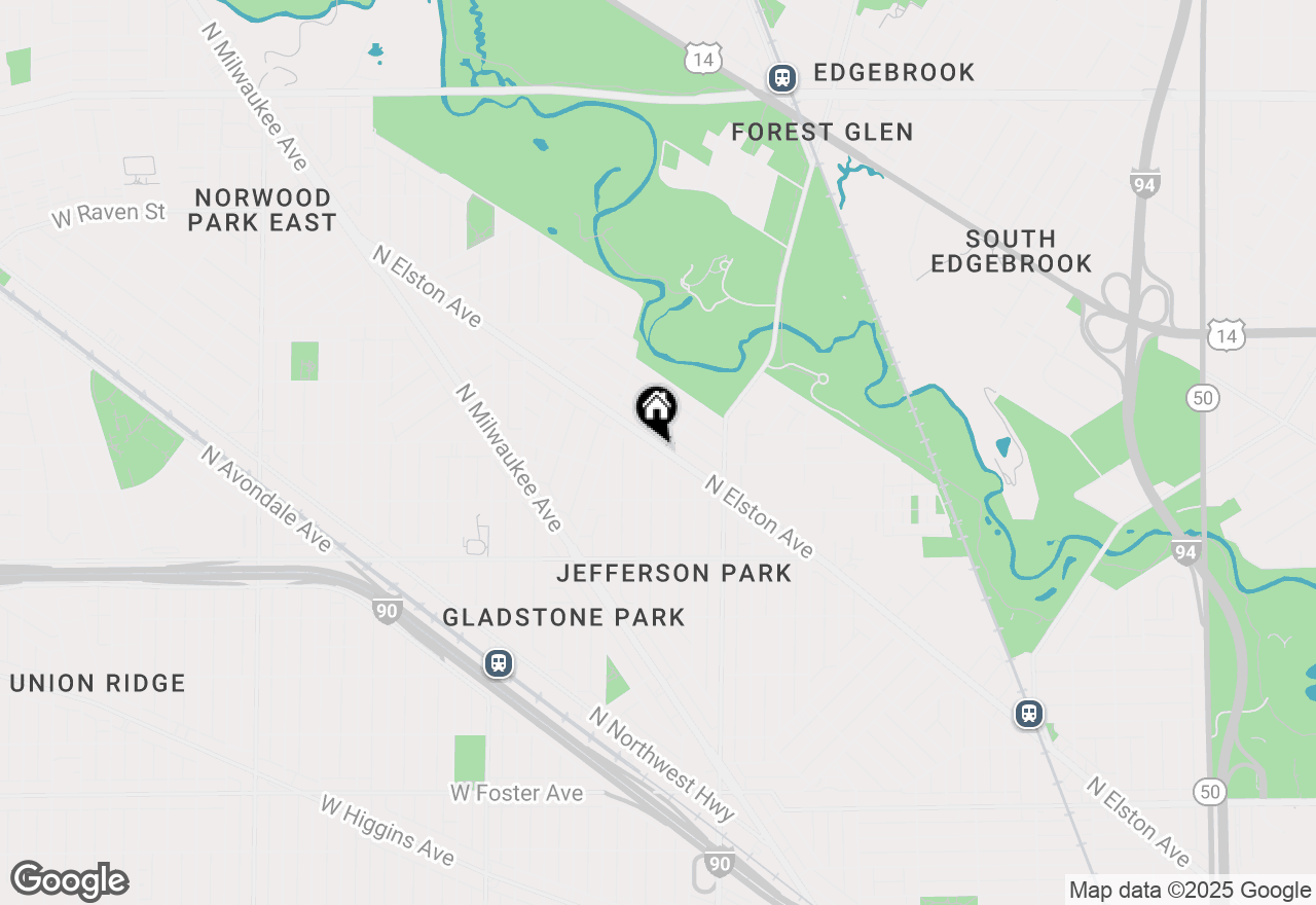 Map of 5774 N Elston Avenue, Chicago, IL 60646