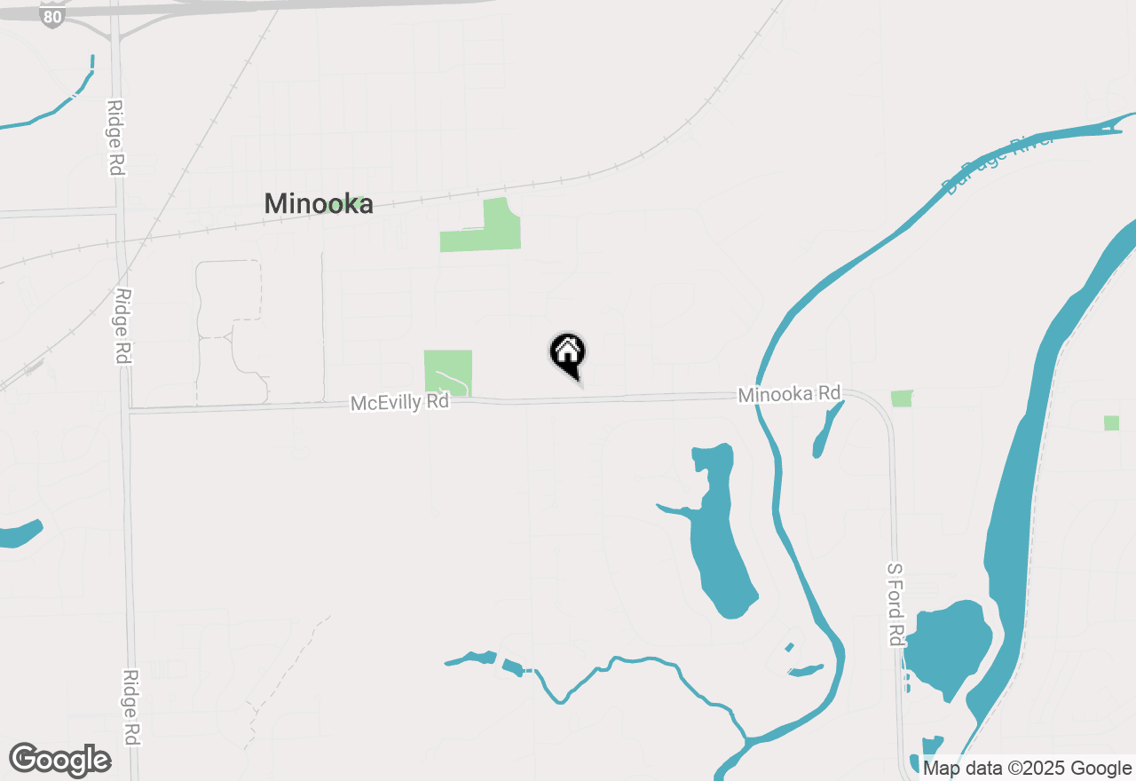 Map of 9015 E Mcevilly Road, Minooka, IL 60447