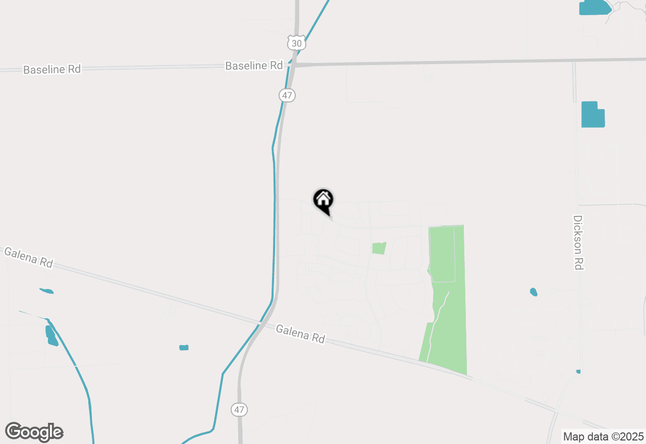 Map of 4579 Half Moon Drive #A, Yorkville, IL 60560