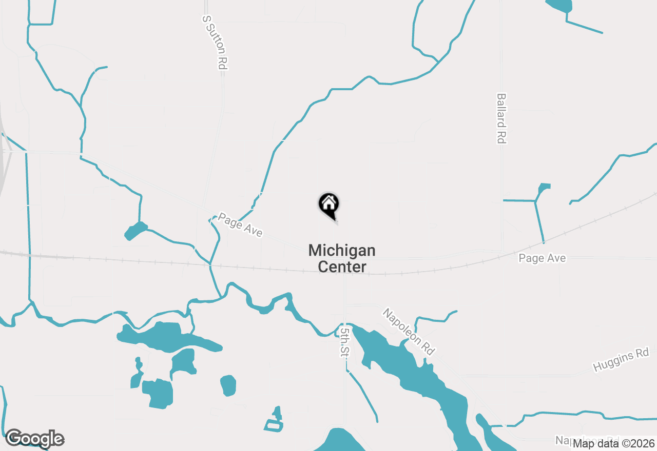 Map of 238 Holmes Avenue, Michigan Center, MI 49254