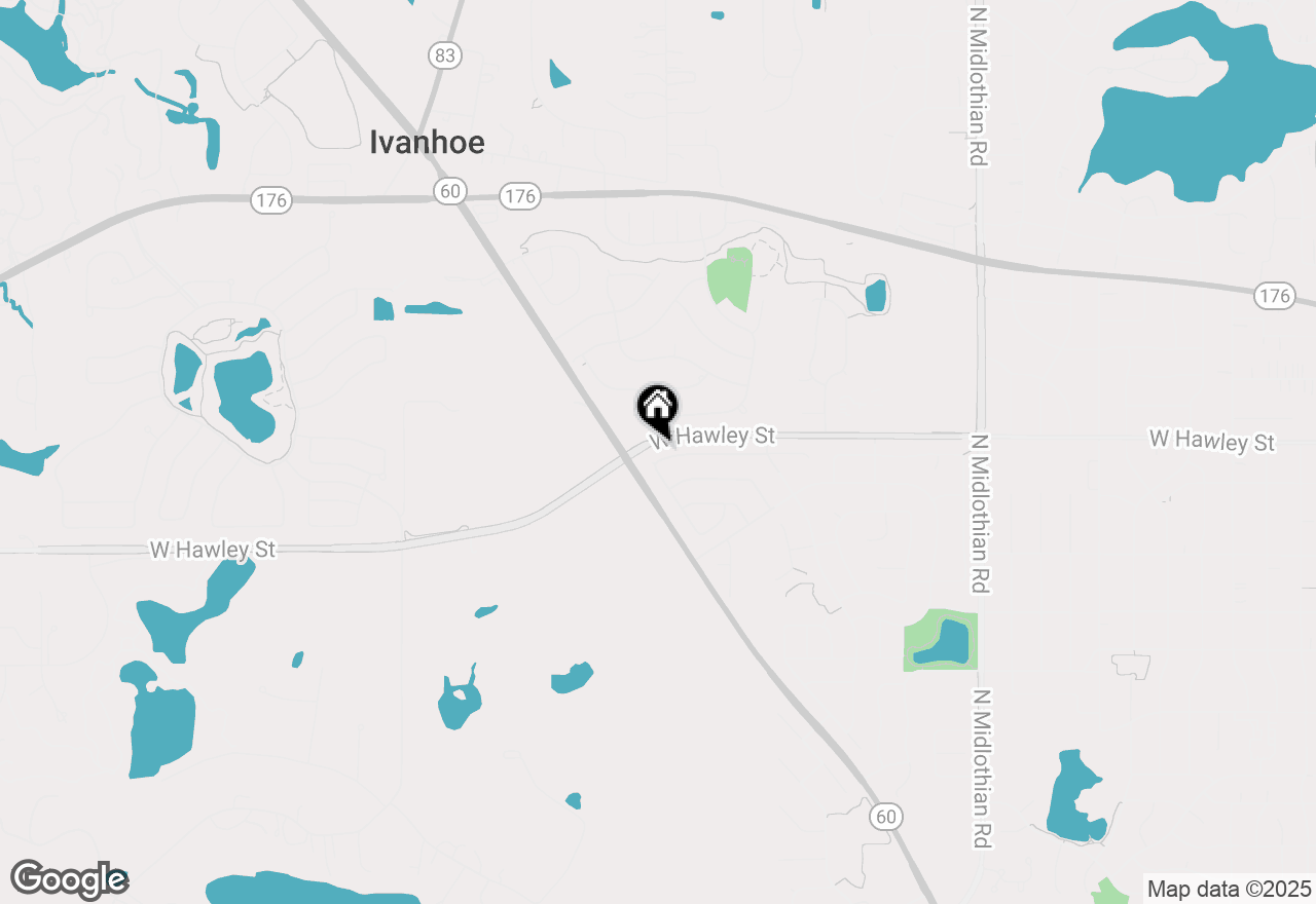 Map of 1664 Brighton Drive, Mundelein, IL 60060