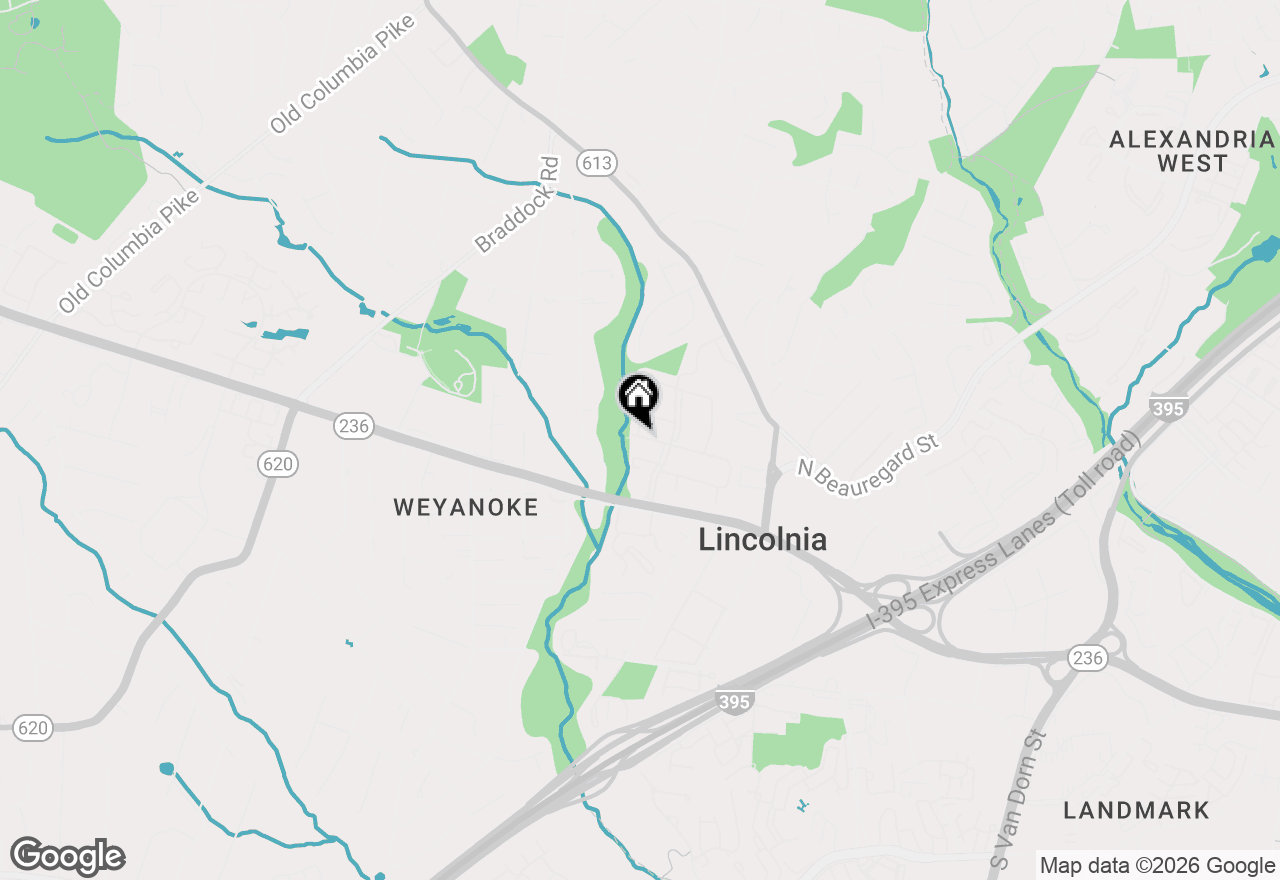 Map of 6499 Frenchmens Drive, Alexandria, VA 22312