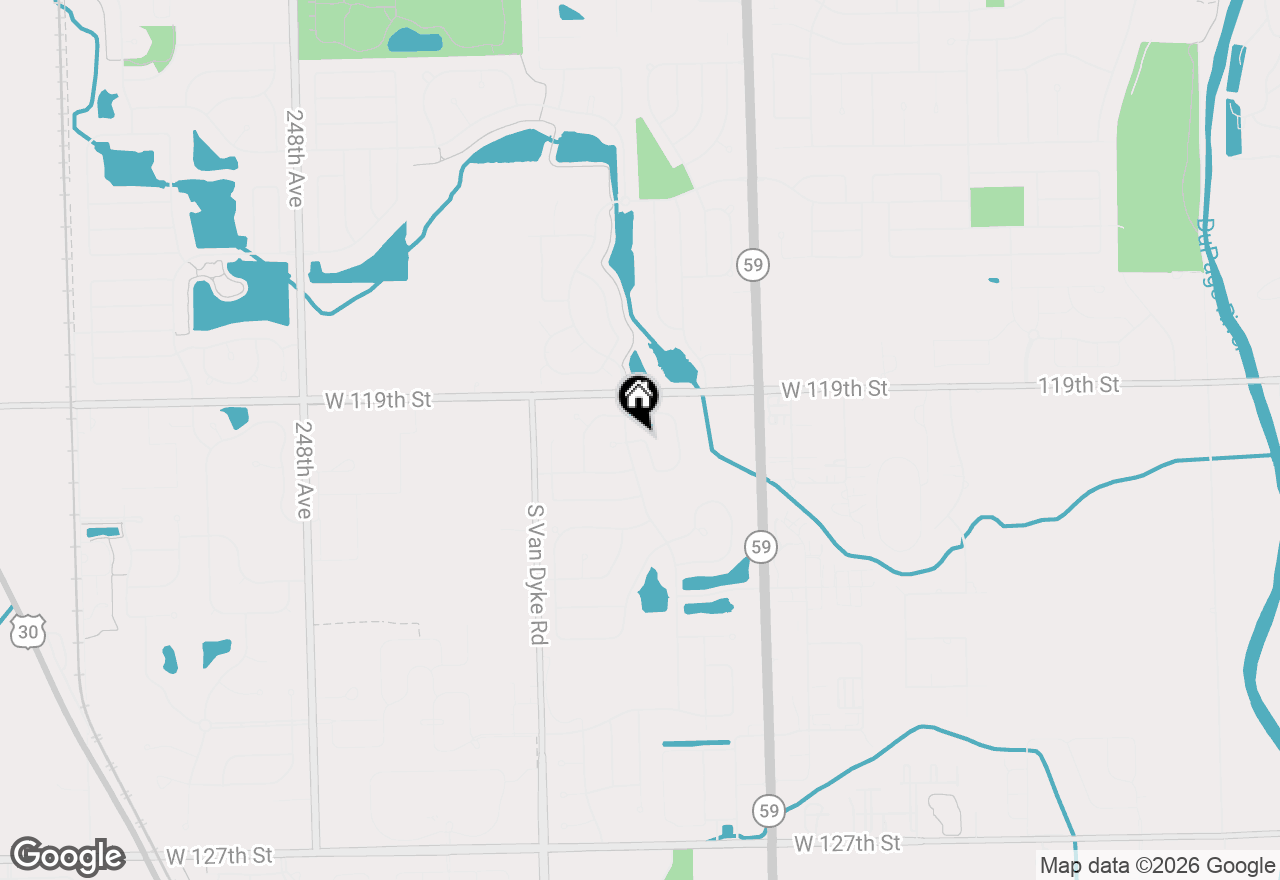 Map of 24044 Walnut Circle, Plainfield, IL 60585