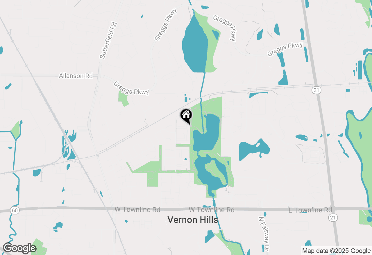 Map of 15 Echo Court #8, Vernon Hills, IL 60061