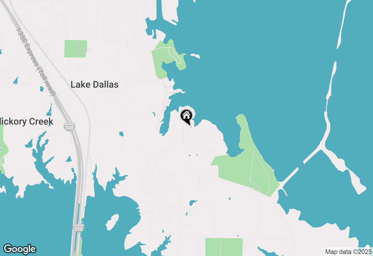 Map of 437 Waterscape Drive #1134, Hickory Creek, TX 75065