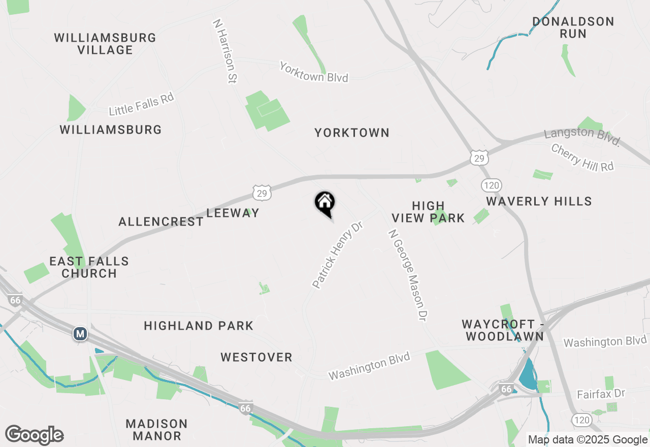 Map of 5448 22nd Street N, Arlington, VA 22205