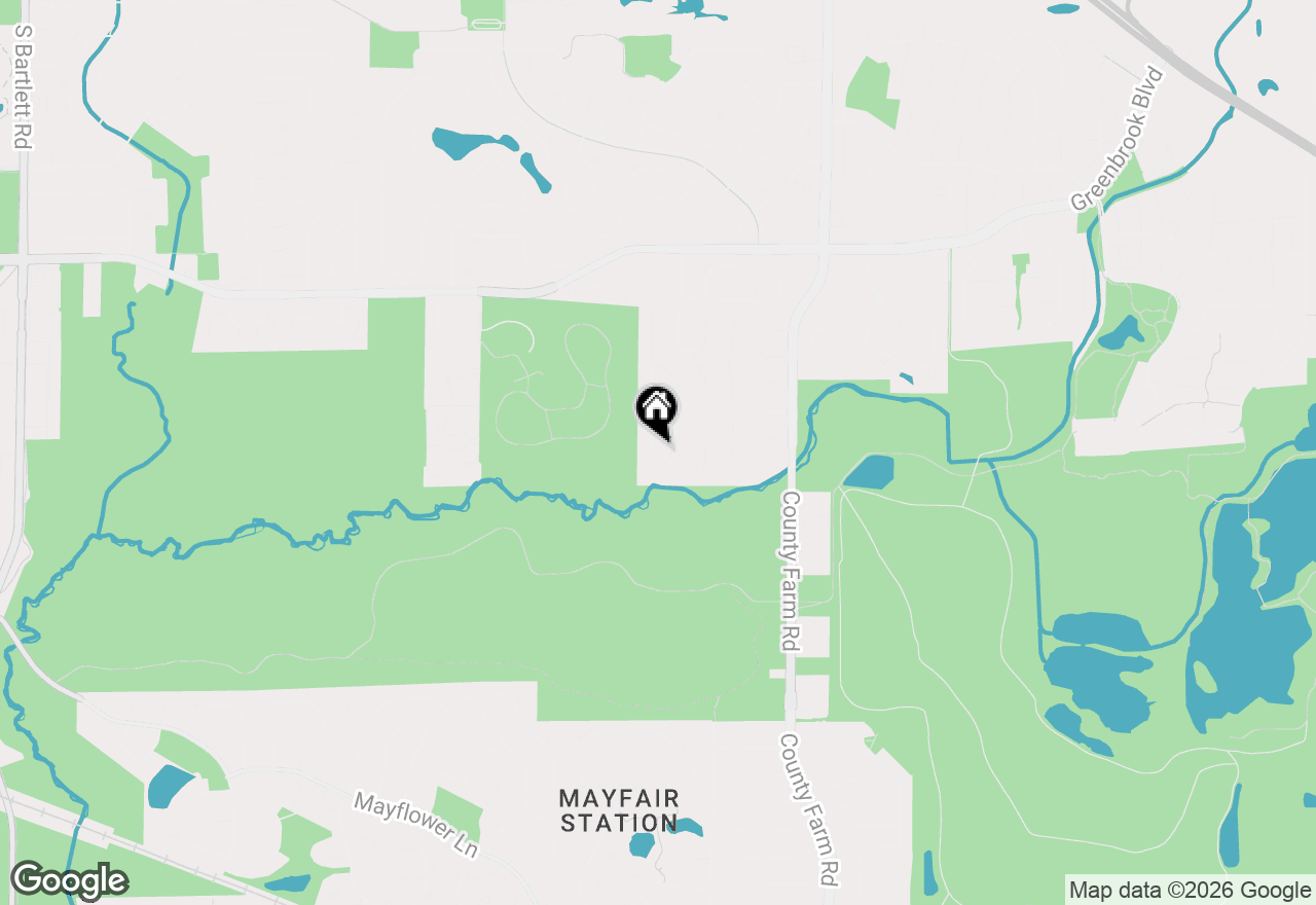 Map of 5215 Cinema Drive, Hanover Park, IL 60133