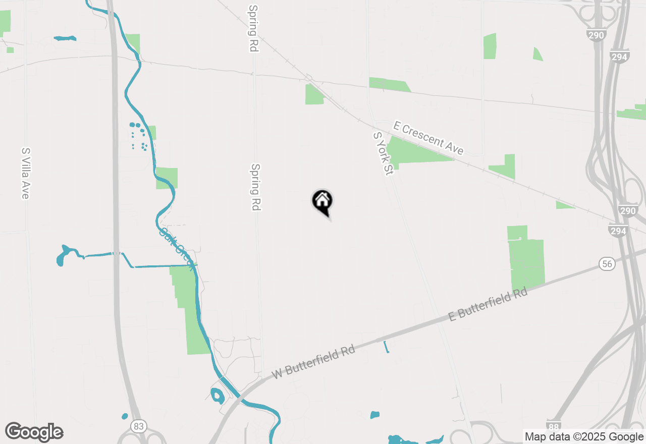 Map of 760 S Parkside Avenue, Elmhurst, IL 60126