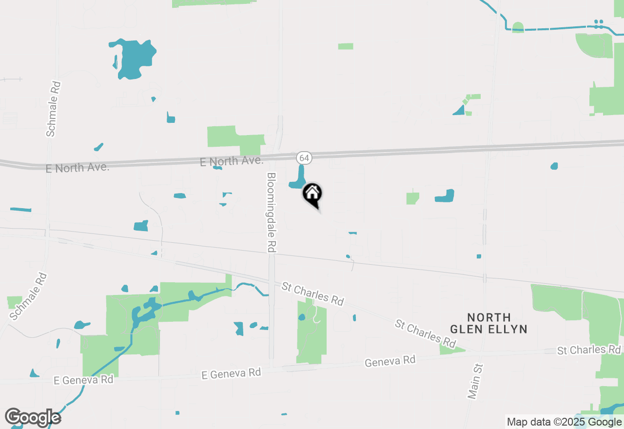 Map of 267 Shorewood Drive #GD, Glendale Heights, IL 60139