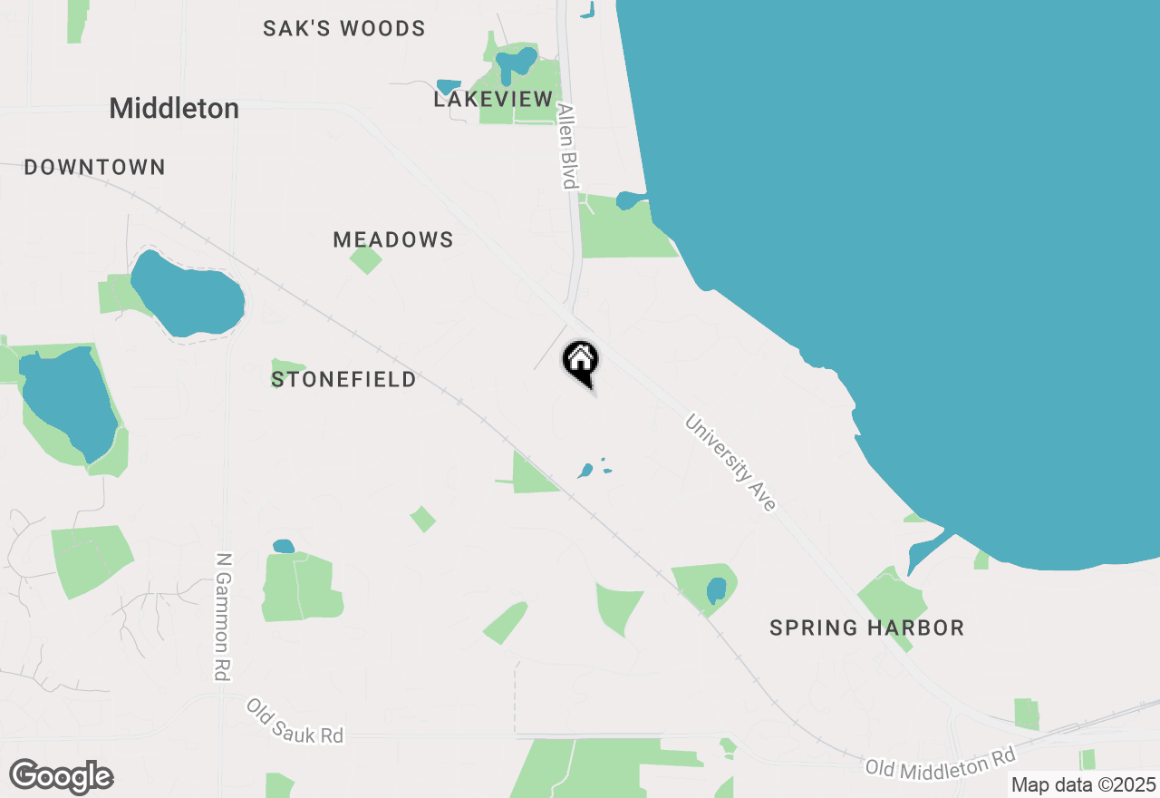 Map of 6118 Old Middleton Road, Madison, WI 53705