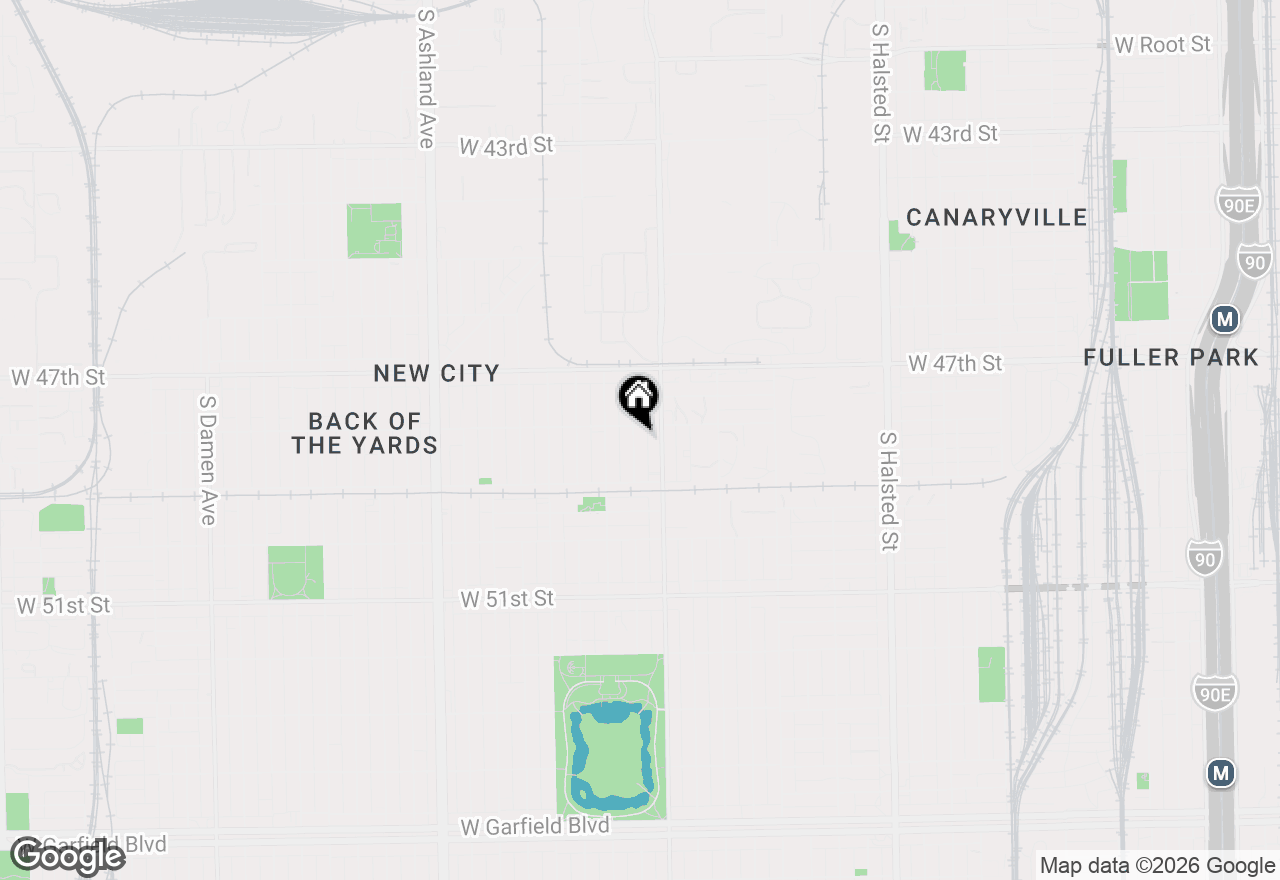 Map of 4811 S Elizabeth Street, Chicago, IL 60609