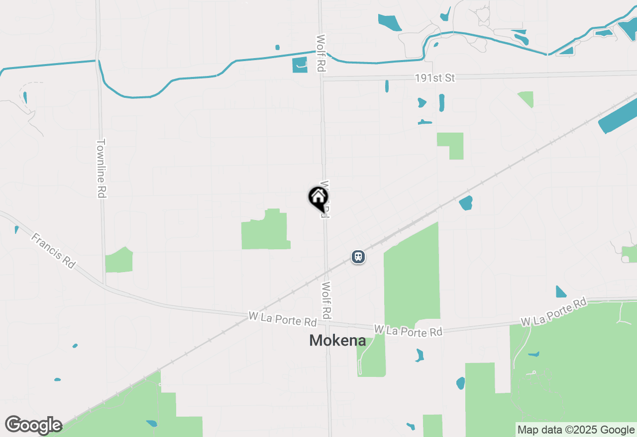 Map of 19600 Wolf Road #9, Mokena, IL 60448